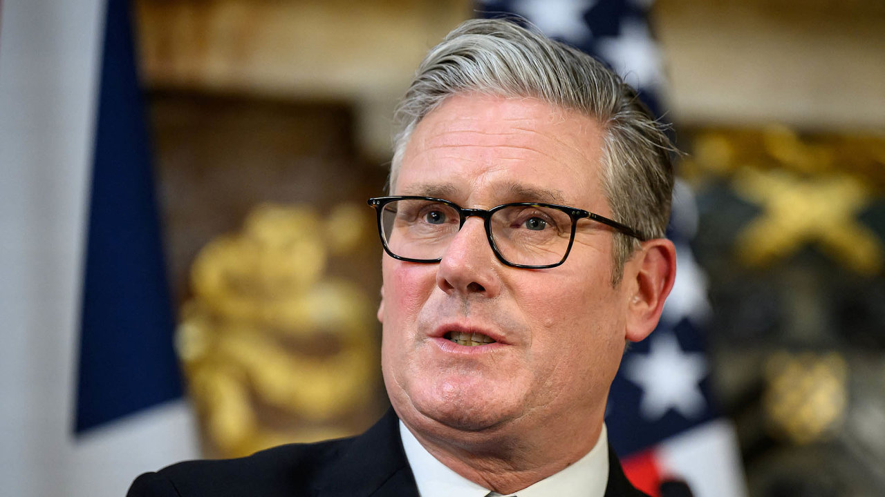 Britsk premir Keir Starmer