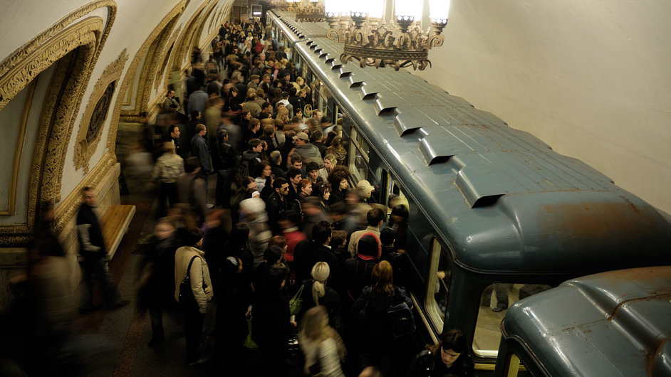 Moskevsk metro, ilustran foto