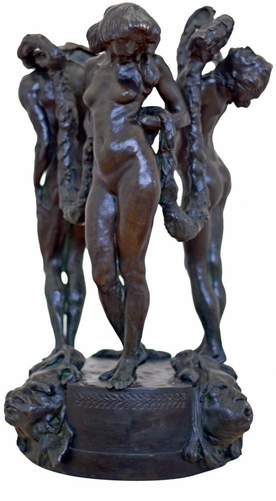 Ladislav Šaloun: Tanec, fontána z Turkovy nadace, 1902 Ladislav Šaloun: Tanec, fontána z Turkovy nadace, 1902