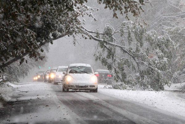 Sn&iacute;h p�ekvapil severov&yacute;chod USA