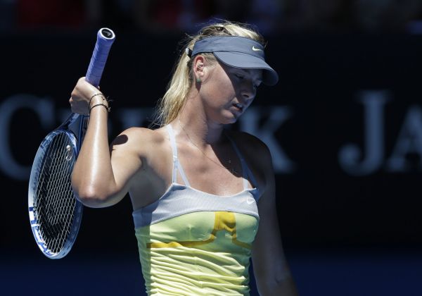 Maria &Scaron;arapovov&aacute; v z&aacute;pase s Li Na