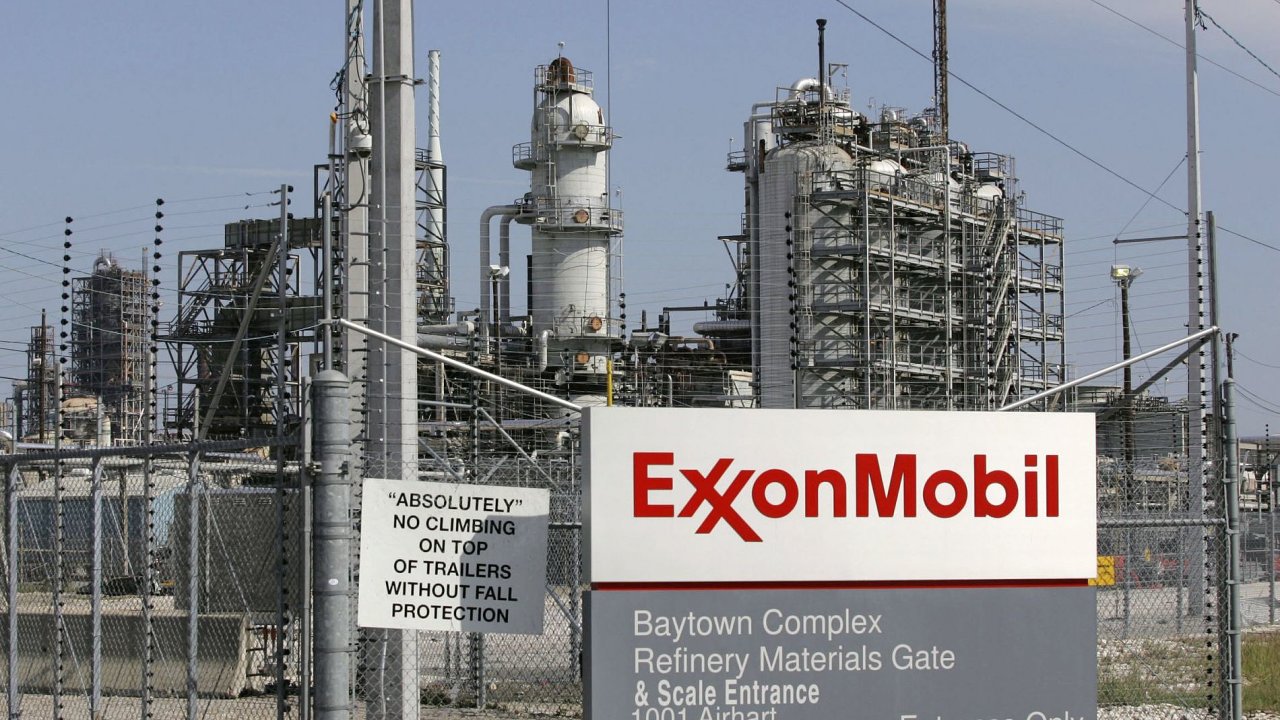 Rafinerie Exxon Mobil v Texasu
