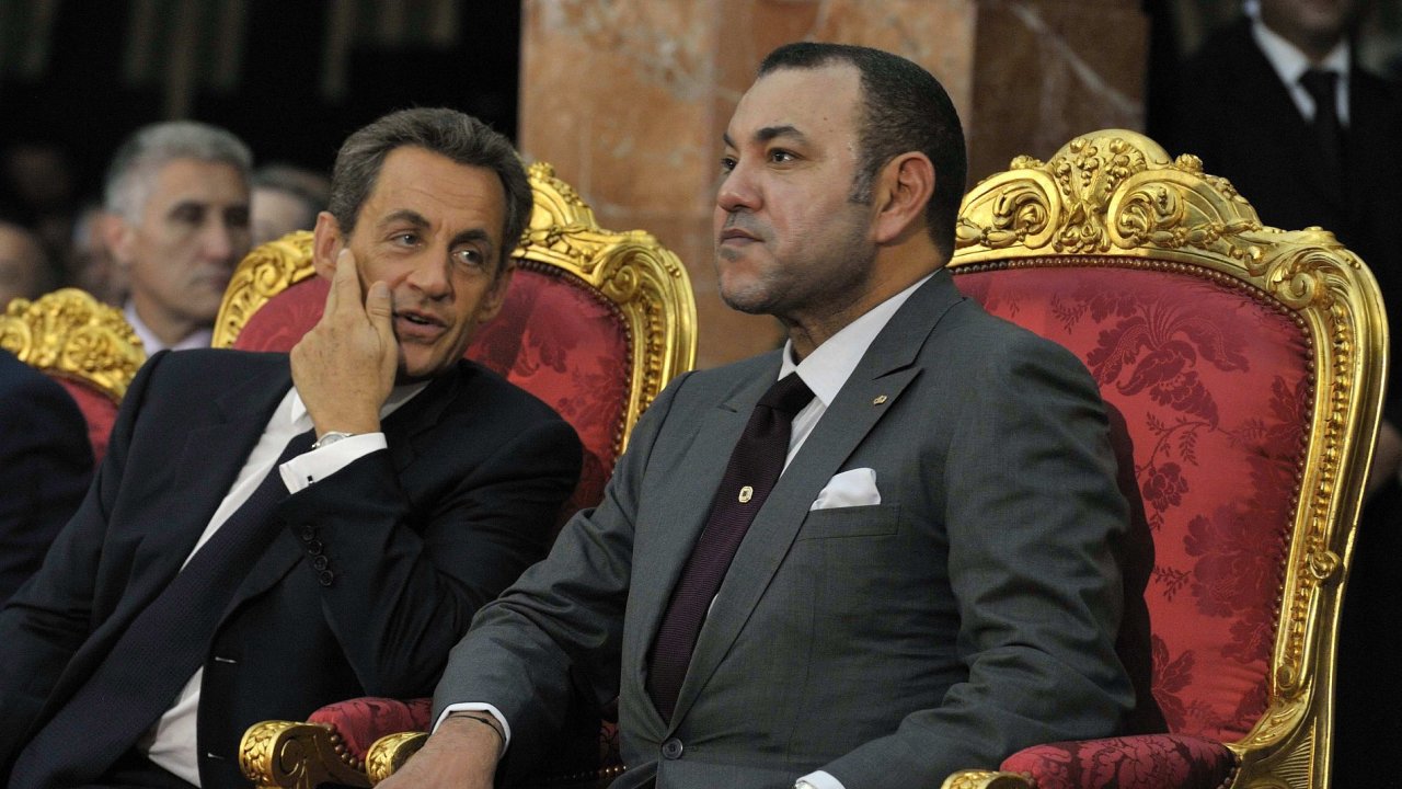 Nicolas Sarkozy a Mohamed VI