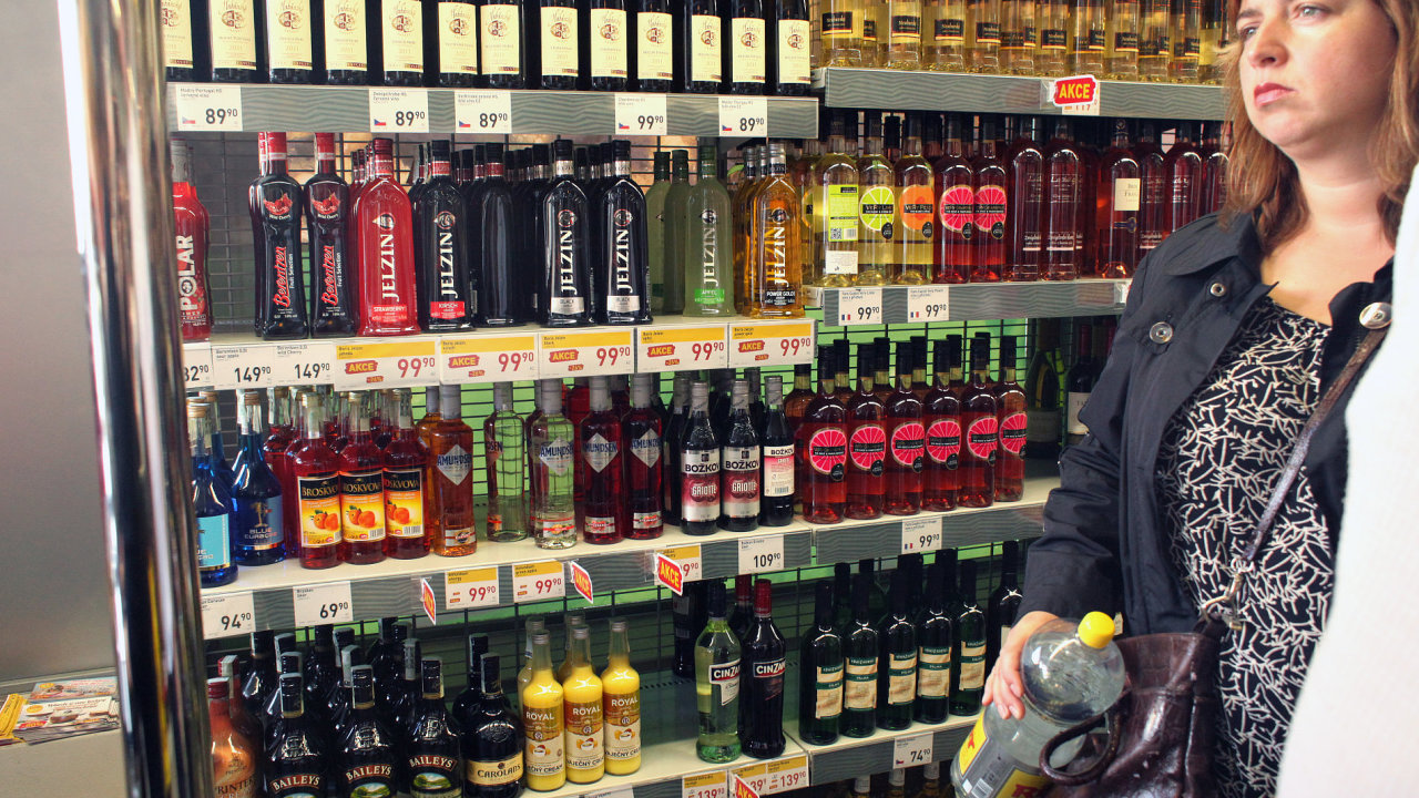Konec prohibice - dne 27. z 2012 v prodeji stle pouze alkohol do 20 procent