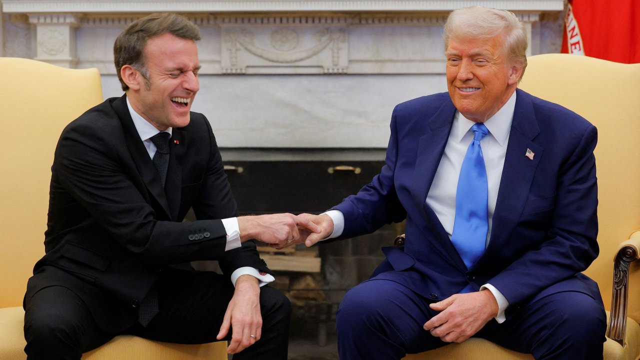 Macron ekl novinm, e pivtn ze strany Trumpa bylo velmi dobr a velmi ptelsk.