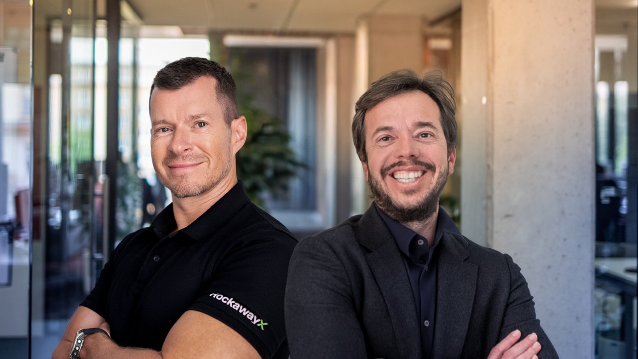 Viktor Fischer (vlevo) a Jakub Havrlant, klov mui Rockaway Capital, kte zasednou v pedstavenstvu spolenosti Solmate.