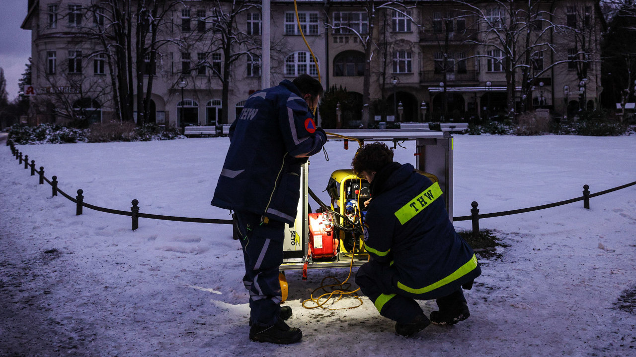Blackout ke kterému došlo letos mezi 3. a 7. lednem v Berlíně