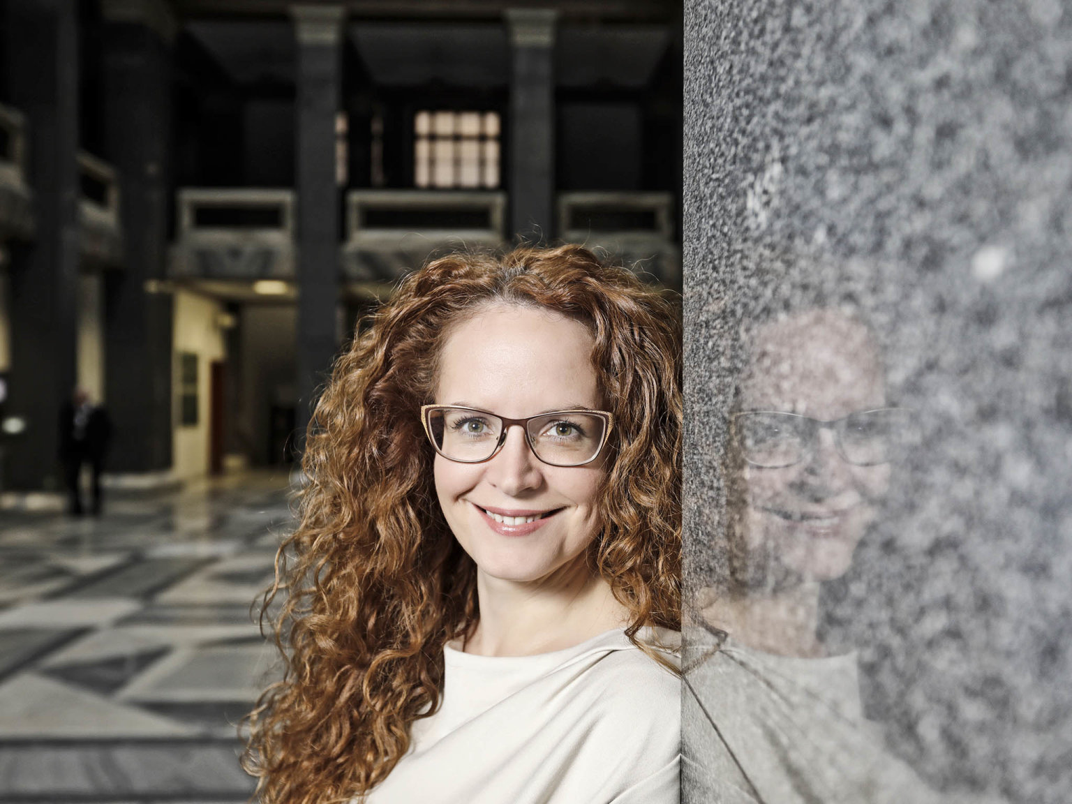 Vrchní ředitelka sekce ekonomické a infrastrukturní na ministerstvu dopravy Lenka Hamplová (Foto: Libor Fojtik) Vrchní ředitelka sekce ekonomické a infrastrukturní na ministerstvu dopravy...