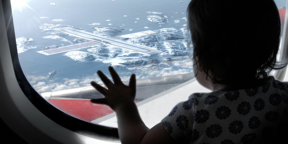 Air+Port Projekt dánského ateliéru BIG pro město Nuuk kombinuje přístav s mezinárodním letištěm.
