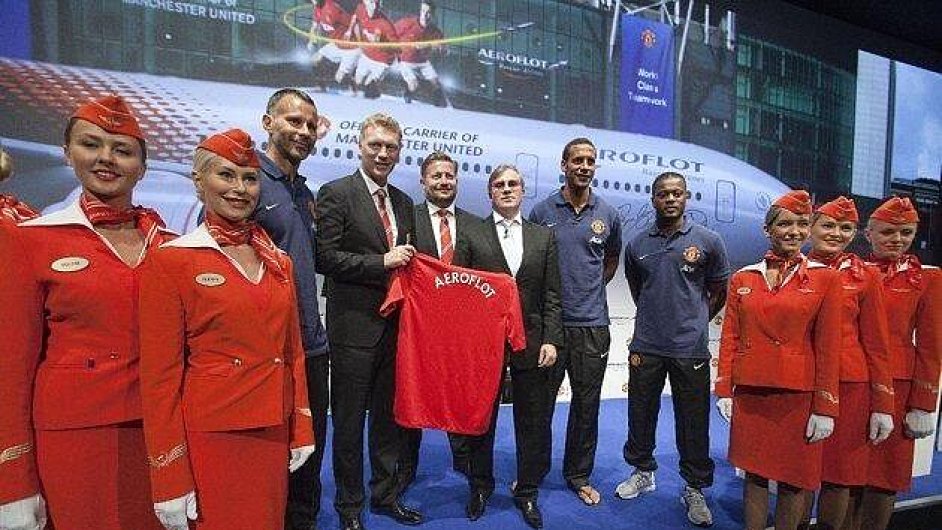 Aeroflot podepsal kontrakt s Man United