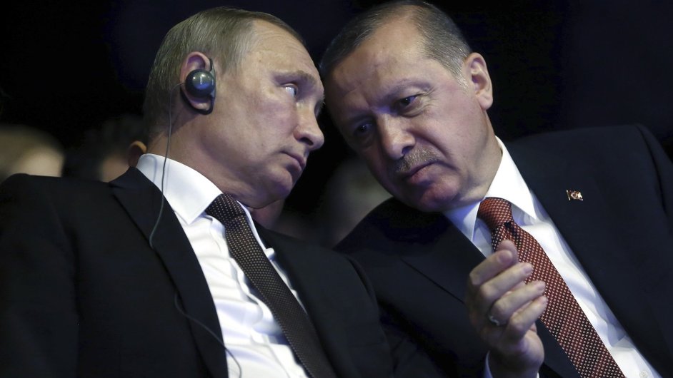 TURECKO RUSKO ROPA Erdogan, Putin