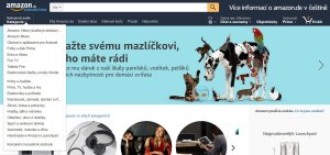 E-shop přeložil svůj web. Zákazníci Amazonu mohou nakupovat v češtině