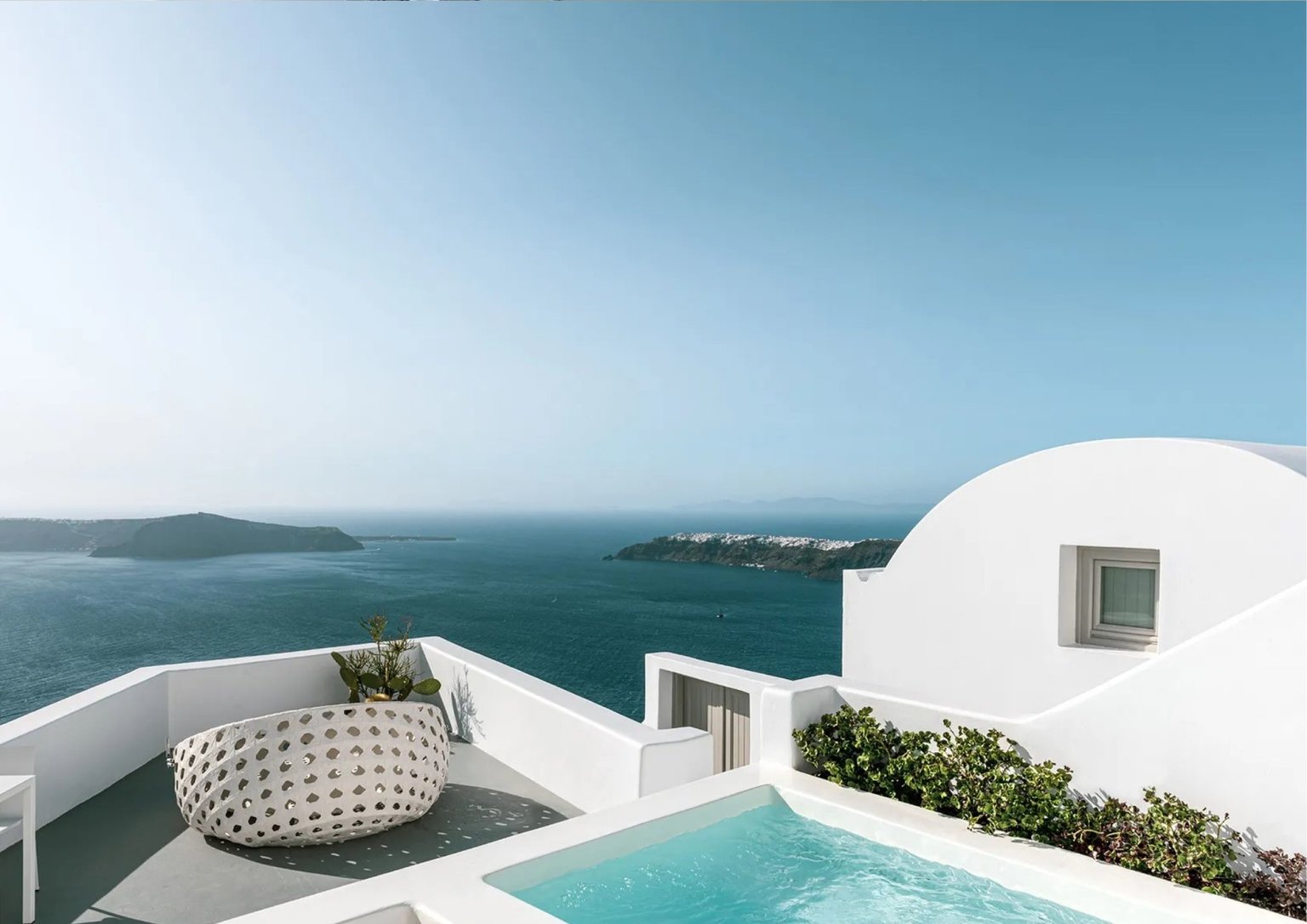 Grace Hotel, ostrov Santorini