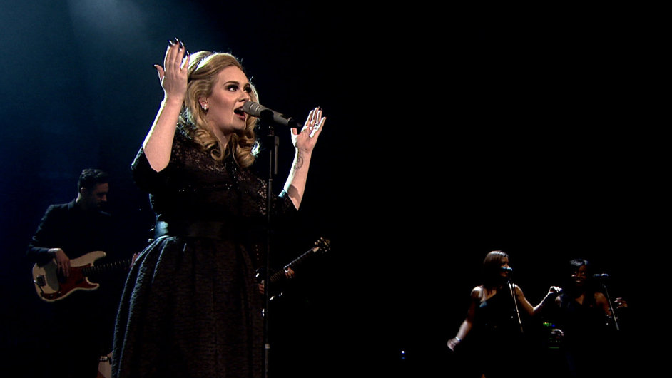 Snmek z koncertu Adele v Royal Albert Hall, jej budou vyslat esk biografy.