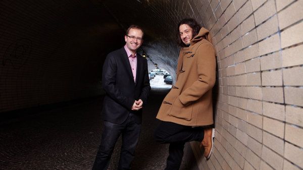 Zakladatel&eacute; Apiary Jakub Ne&scaron;et�il (vlevo) a Jan Moravec