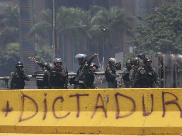 Venezuela, demonstrace, protest