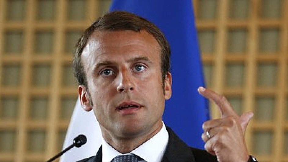 Nový francouzský ministr zahranièí Emmanuel Macron