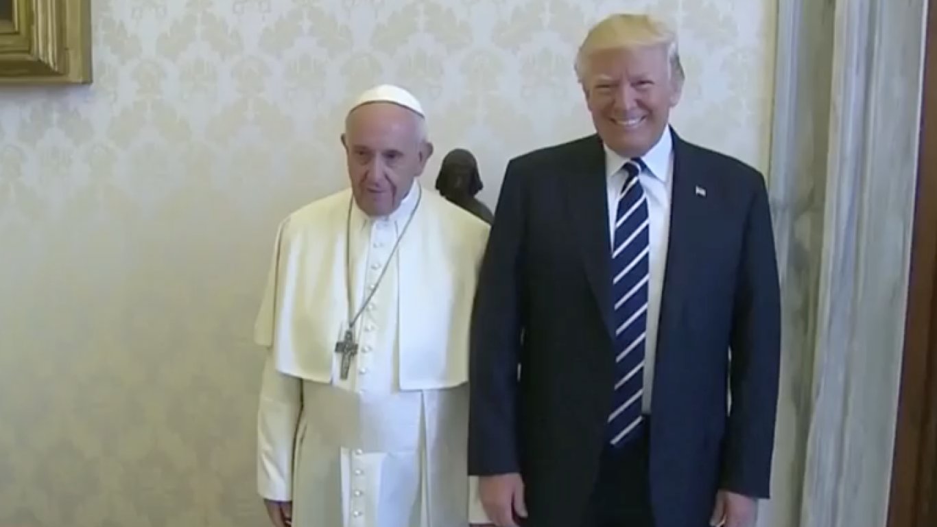 Pape Frantiek pijal americkho prezidenta Trumpa i s rodinou.