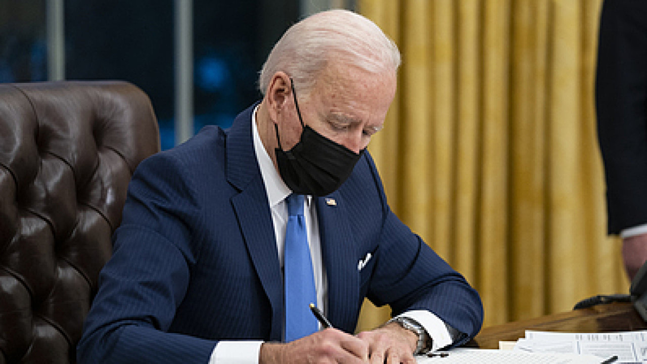 Prezident USA Joe Biden. Ilustran foto.