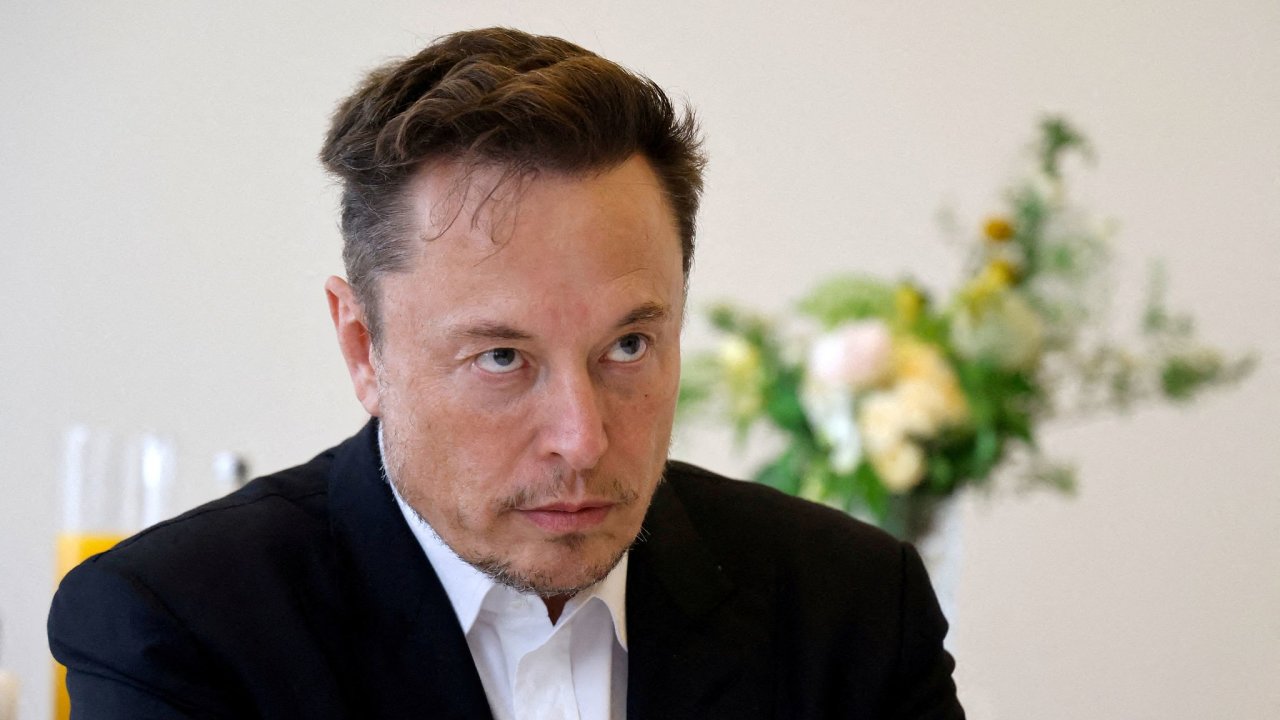 Zakladatel Tesla Motors a majitel Twitteru Elon Musk.