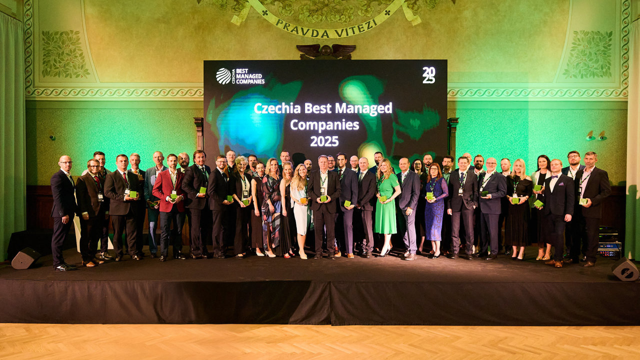 Program Czechia Best Managed Companies se letos uskutenil ji poest a opt vyzdvihl dobe veden podniky.