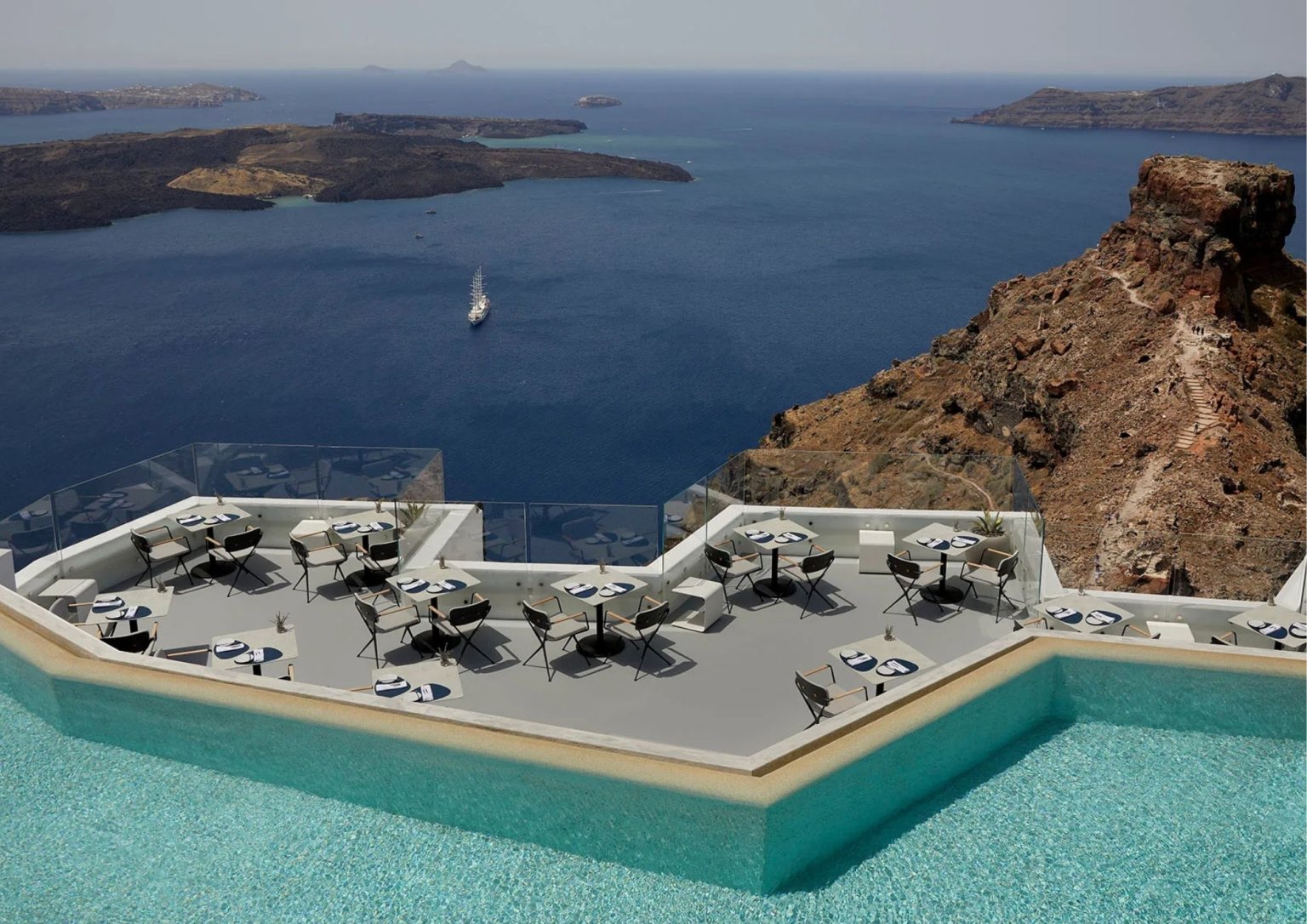 Grace Hotel, ostrov Santorini