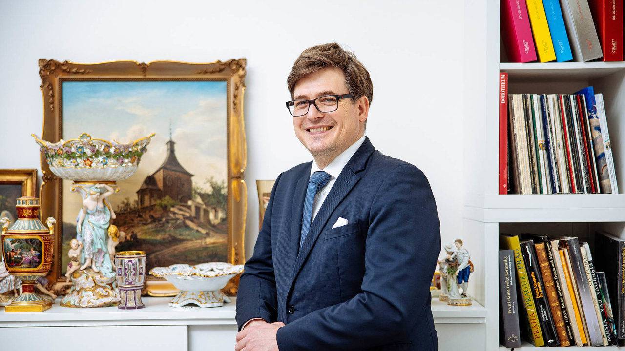 Michal imek, editel prask reprezentan kancele Dorotheum