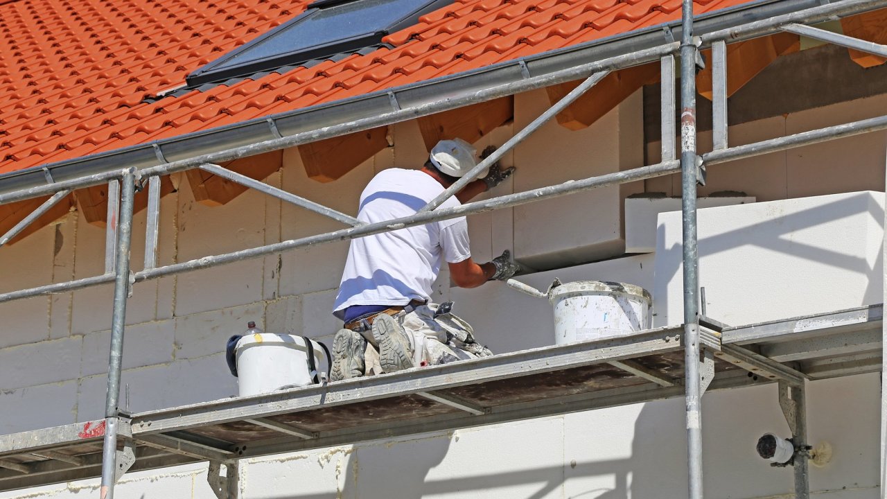 rodinn� d�m, zateplen�, fas�da