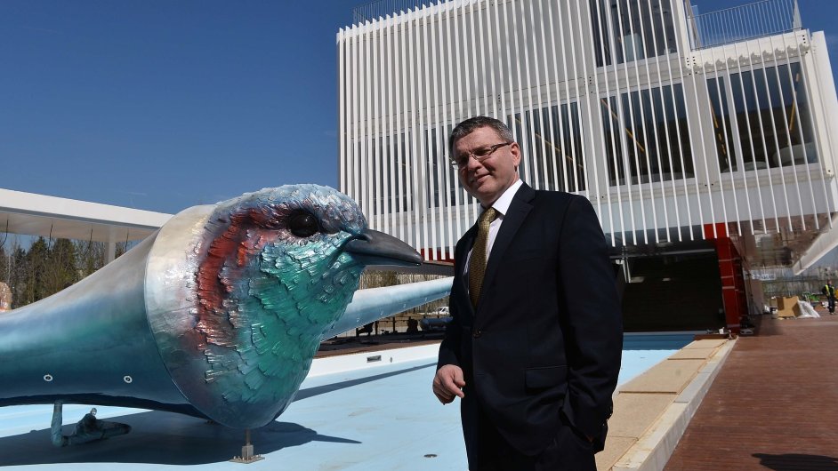 Ministr zahrani Lubomr Zaorlek navtvil esk pavilon na svtov vstav Expo 2015.