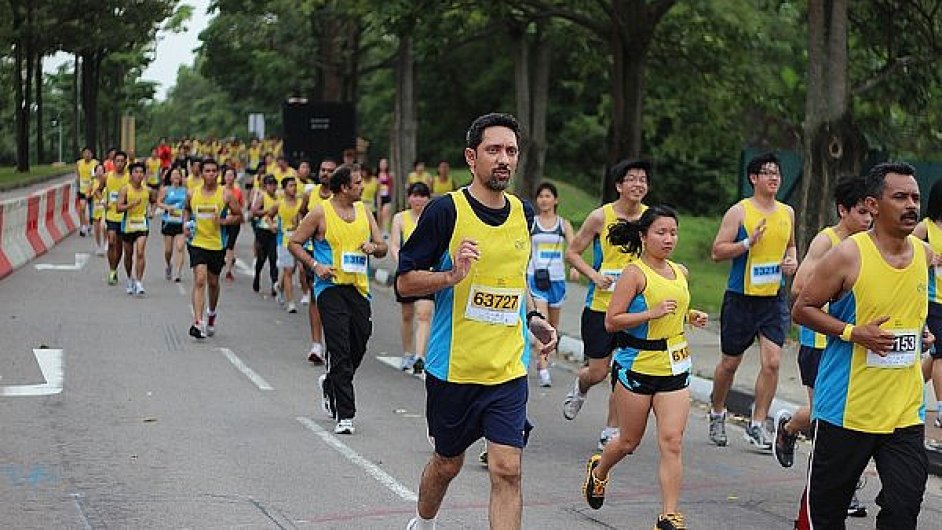 Yellow Ribbon Run v Singapuru