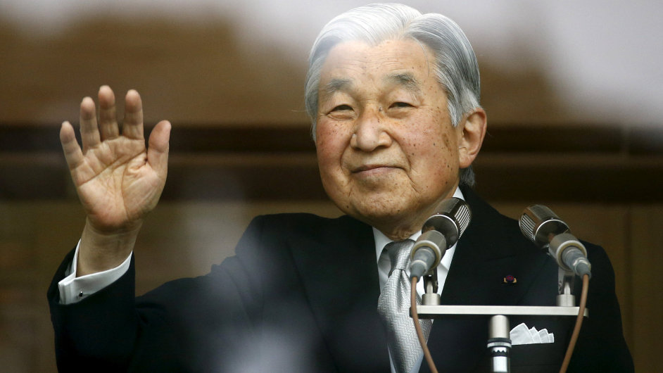 Japonsk csa Akihito.