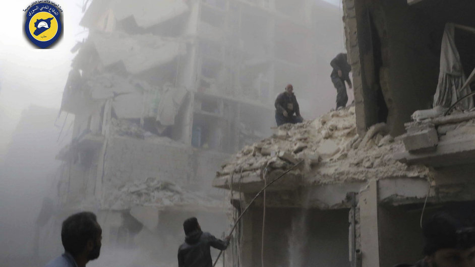Aleppo, bombardovn