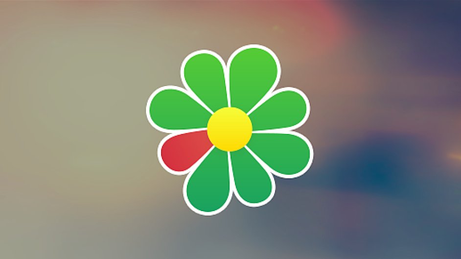 Zelen kytika, symbol ICQ