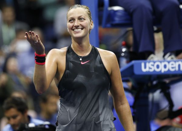Kvitov&aacute; porazila Muguruzaovou a je ve �tvrtfin&aacute;le US Open