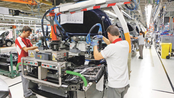 Továrna automobilky Seat ve městě Martorell