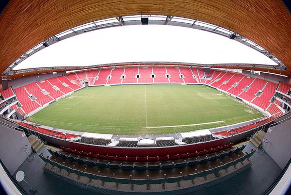 Synottip ar&eacute;na, Eden, stadion, fotbal, Vr&scaron;ovice, Slavia Praha