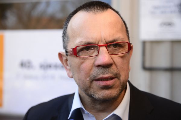 Sjezd �SSD v Hradci kr&aacute;lov&eacute;.