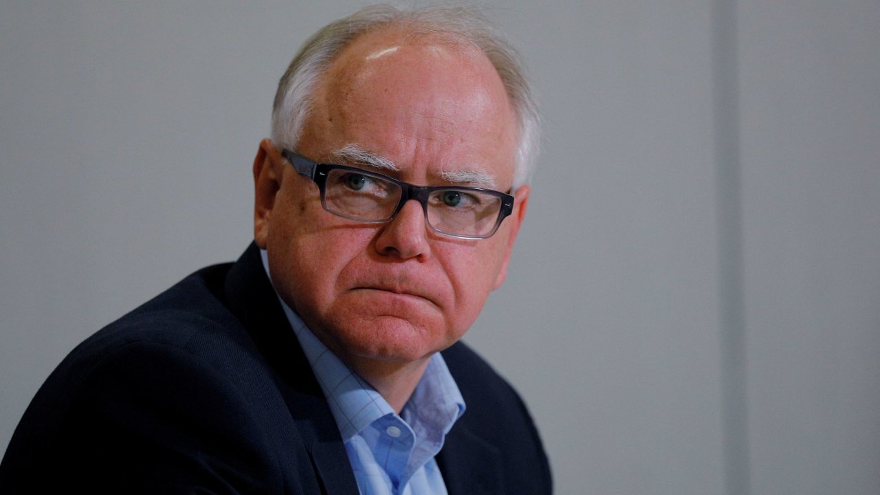 Tim Walz, guvernr sttu Minnesota.