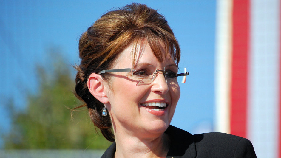 Sarah Palinov pi kampani v roce 2008
