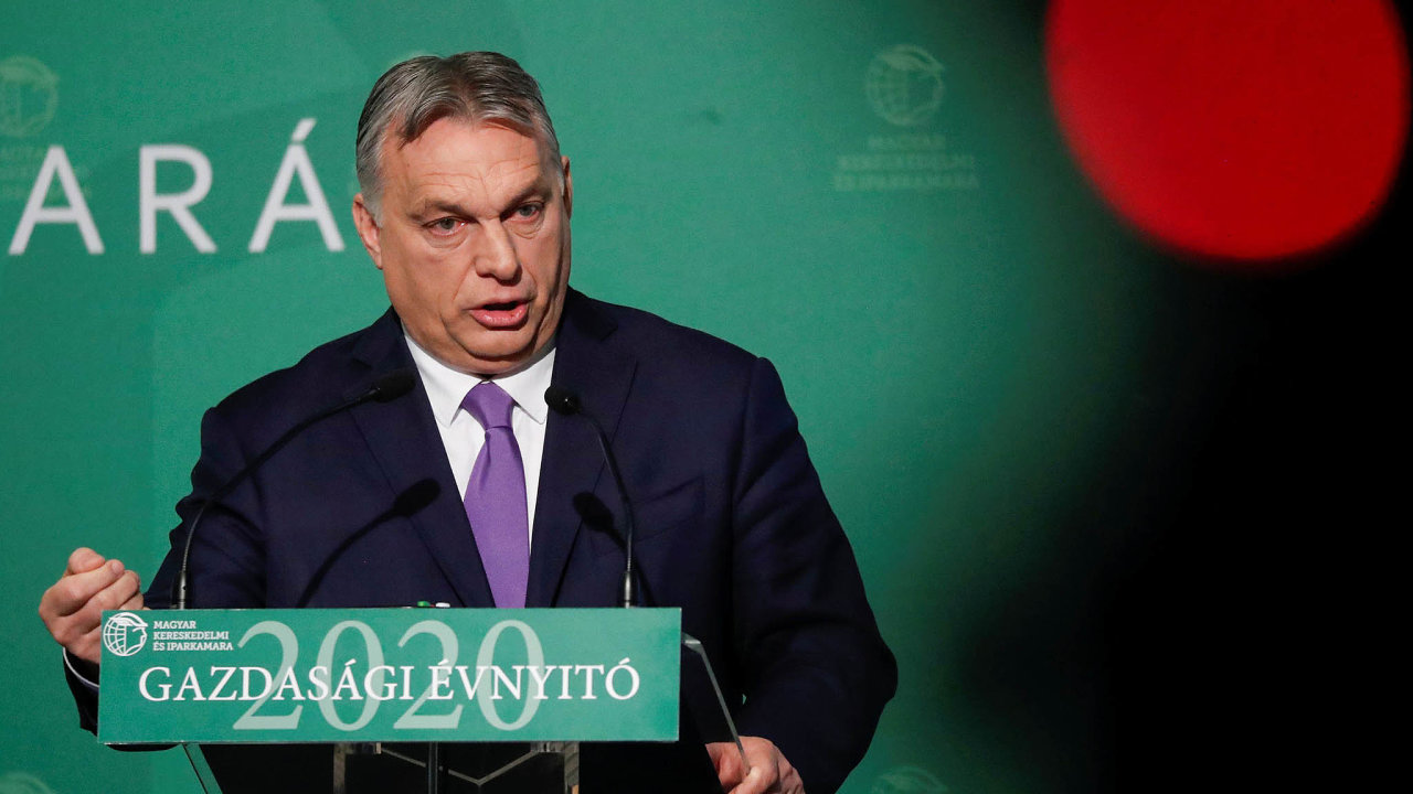 Maïarský premiér Viktor Orbán.