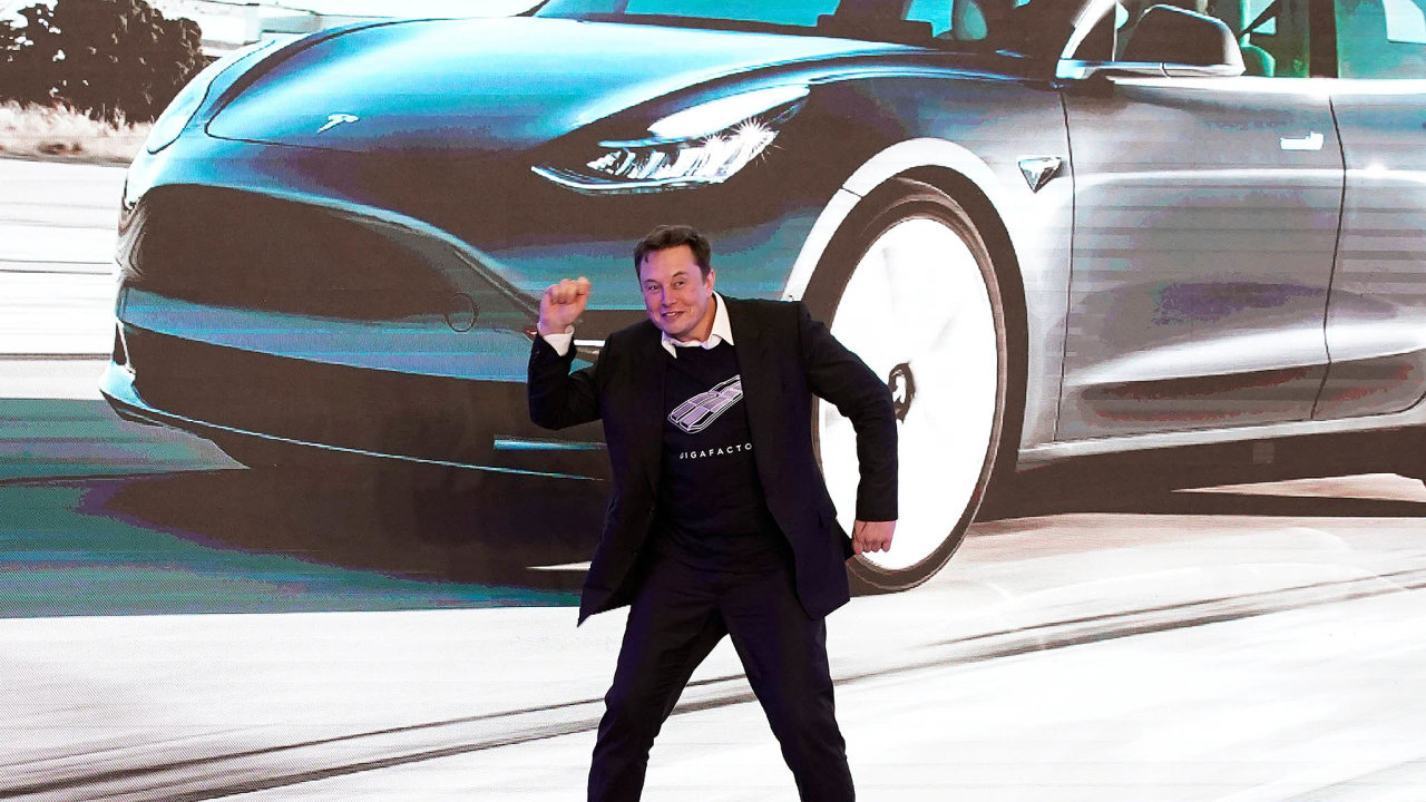 Zakladatel Tesly Elon Musk
