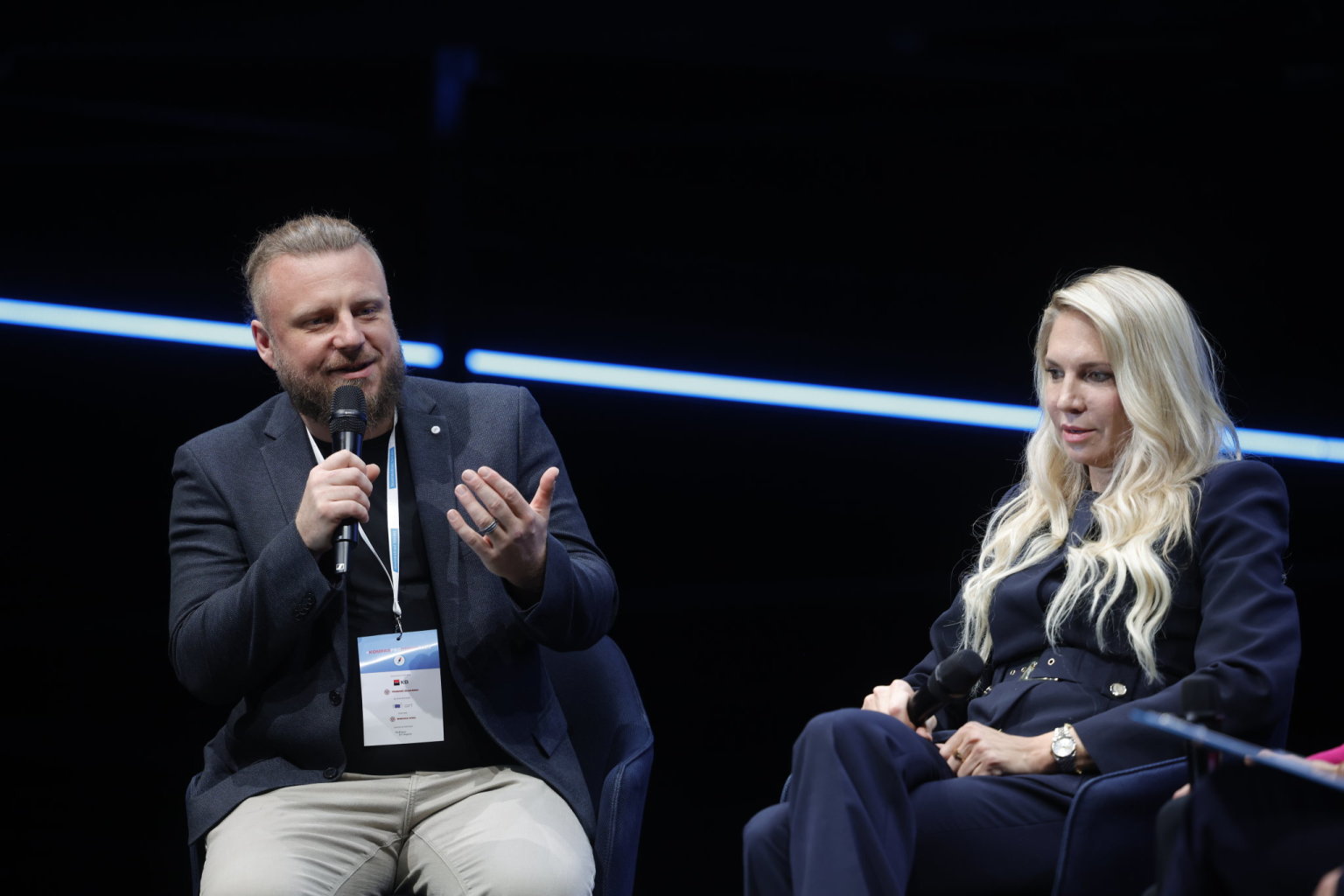 Kompas pro �esko: Vojt�ch Ro�ek z Presto Tech Horizons a Kate�ina Ber�nkov� z Awec Group