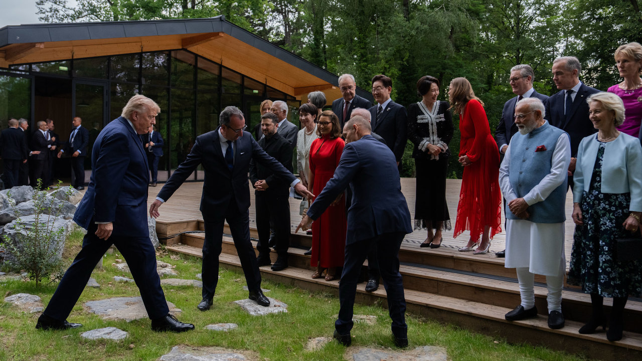 France G7 Summit Trump