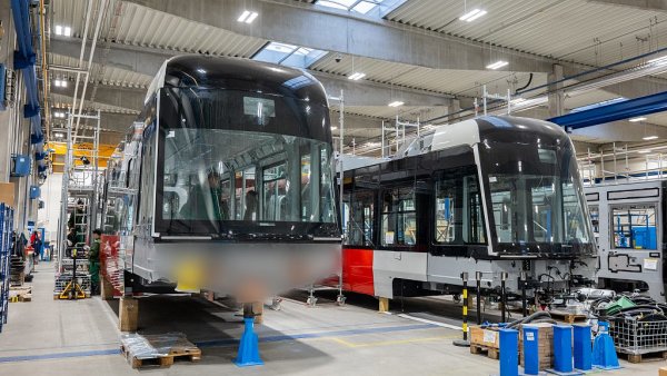 Vyroba tramvaje Praha