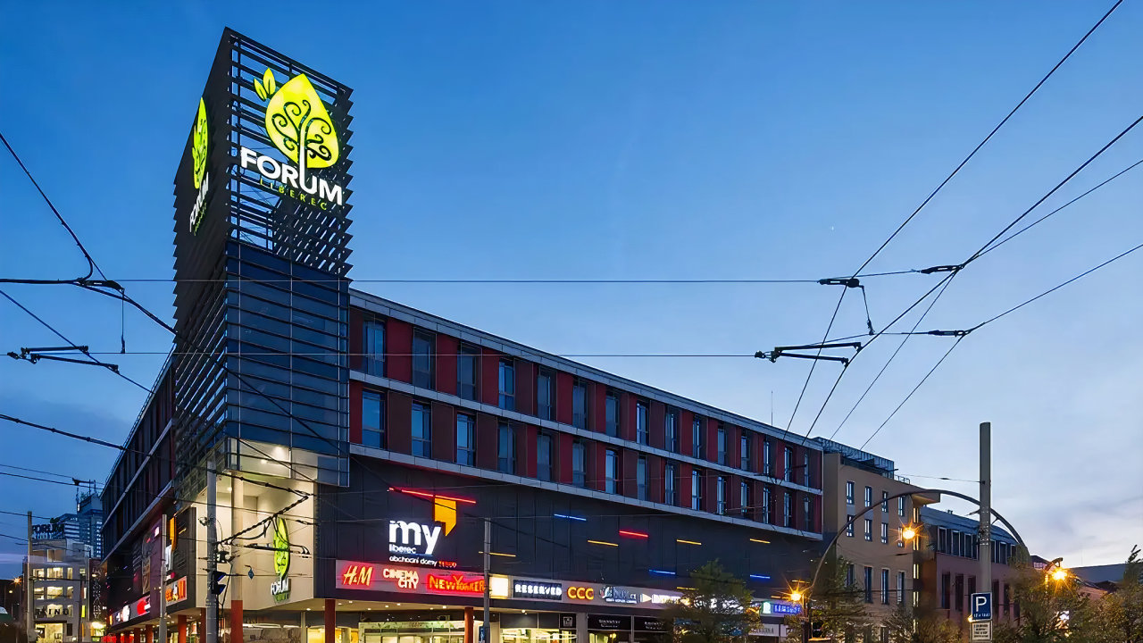 Obchodn� a n�kupn� centrum Forum Liberec