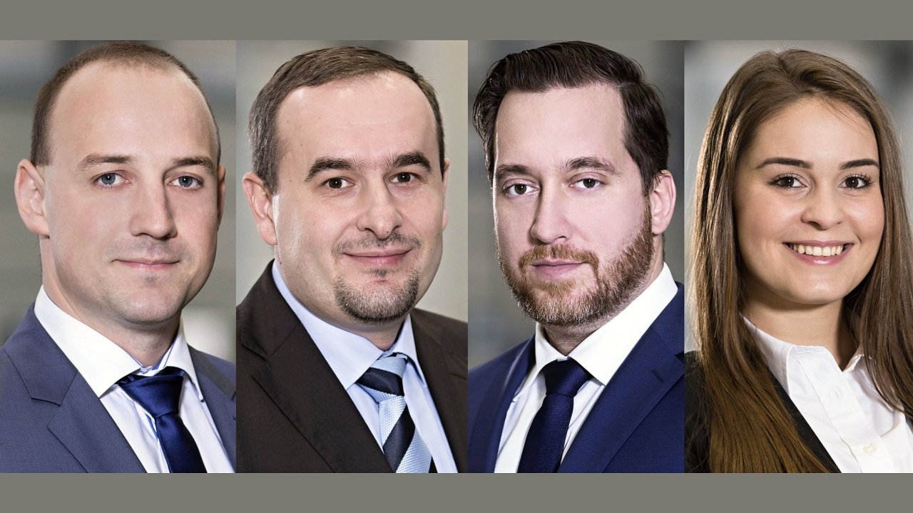 Martin Bal, Vclav Krasanovsk, Martin Stratov a Kateina Bezinov,spolenost Prologis