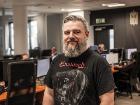 Spolumajitel firmy Warhorse Studios Dan Vávra.