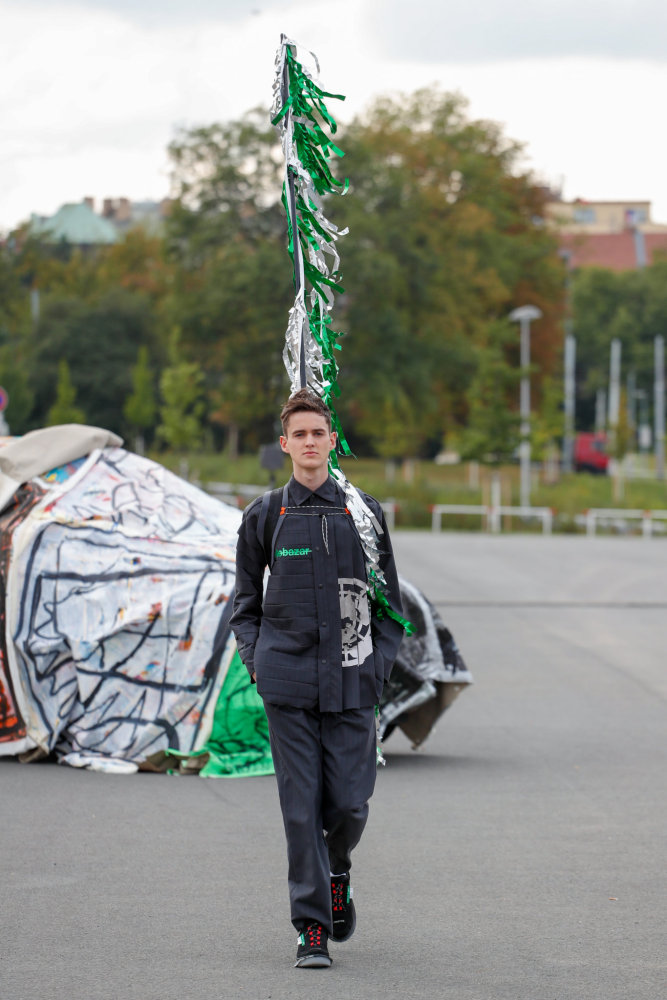 Přehlídka Jana Černého na Mercedes-Benz Prague Fashion Weeku