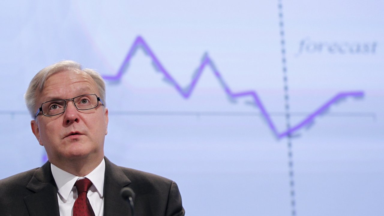 Komisa Evropsk unie pro hospodsk a mnov zleitosti Olli Rehn.