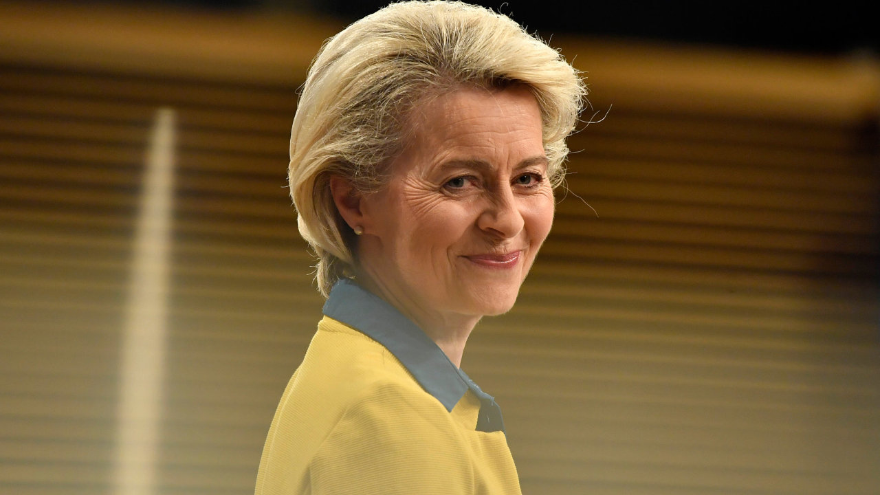 Pedsedkyn Evropsk komise Ursula von der Leyenov